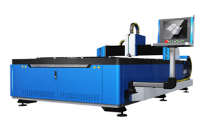 machine de découpe laser en acier appliquée dans l'industrie des machines alimentaires